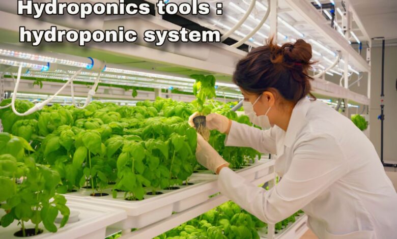 Hydroponics tools : hydroponic system