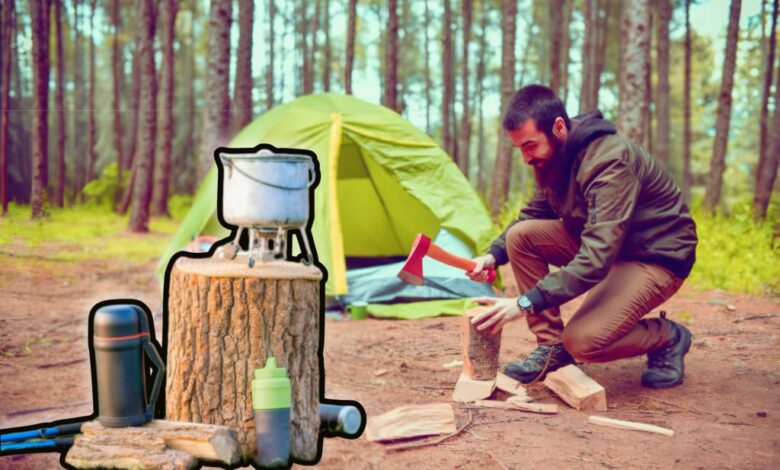 Make your own camping gear : diy camping gear projects