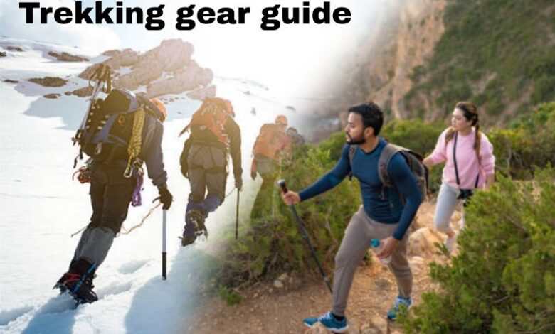 Trekking gear guide : trekking equipment names